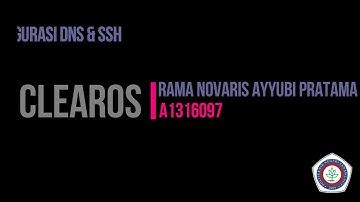 Konfigurasi DNS & SSH di ClearOS