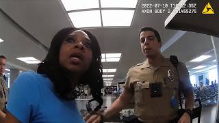 Denied Boarding Forcibly Removed Was The Arrest Lawful Airport Bodycam