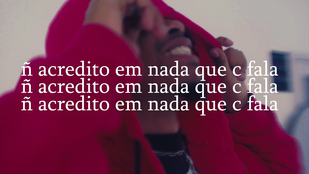 GALICK - N ACREDITO EM NADA Q C FALA (PROD.LUCWHATSCOOKING) - [VISUALIZER]