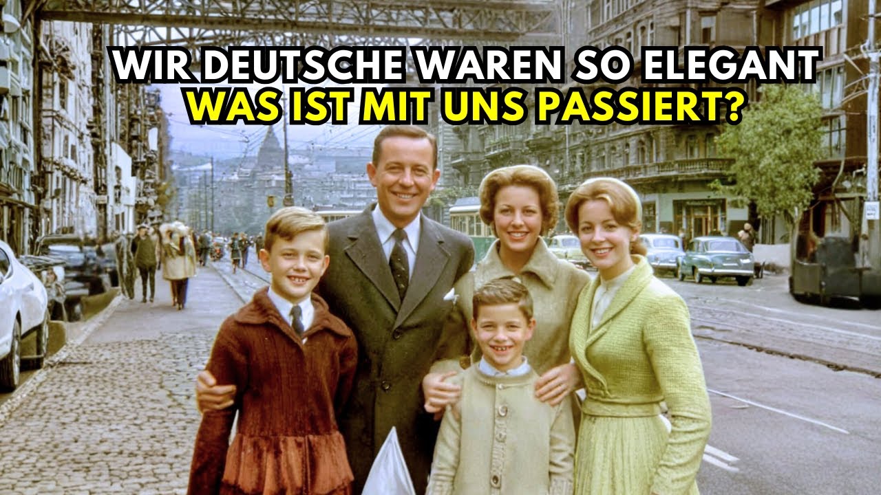 Warum sahen die deutschen in den 60er Jahren so elegant aus?