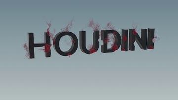 Houdini - Boolean Dissolve (scene file)