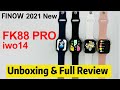 Finow FK88 Pro Smartwatch Unboxing&Full Review, Upgraded Wireless Charge/Custom Watch Face/Hey Siri