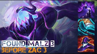 On Zac Hero augment I got Malzahar 3 before Zac [S15 №29]