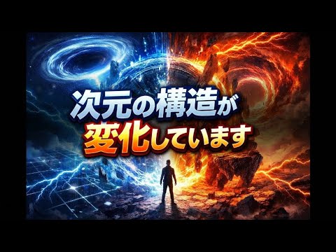 次元の構造そのもの変化しています