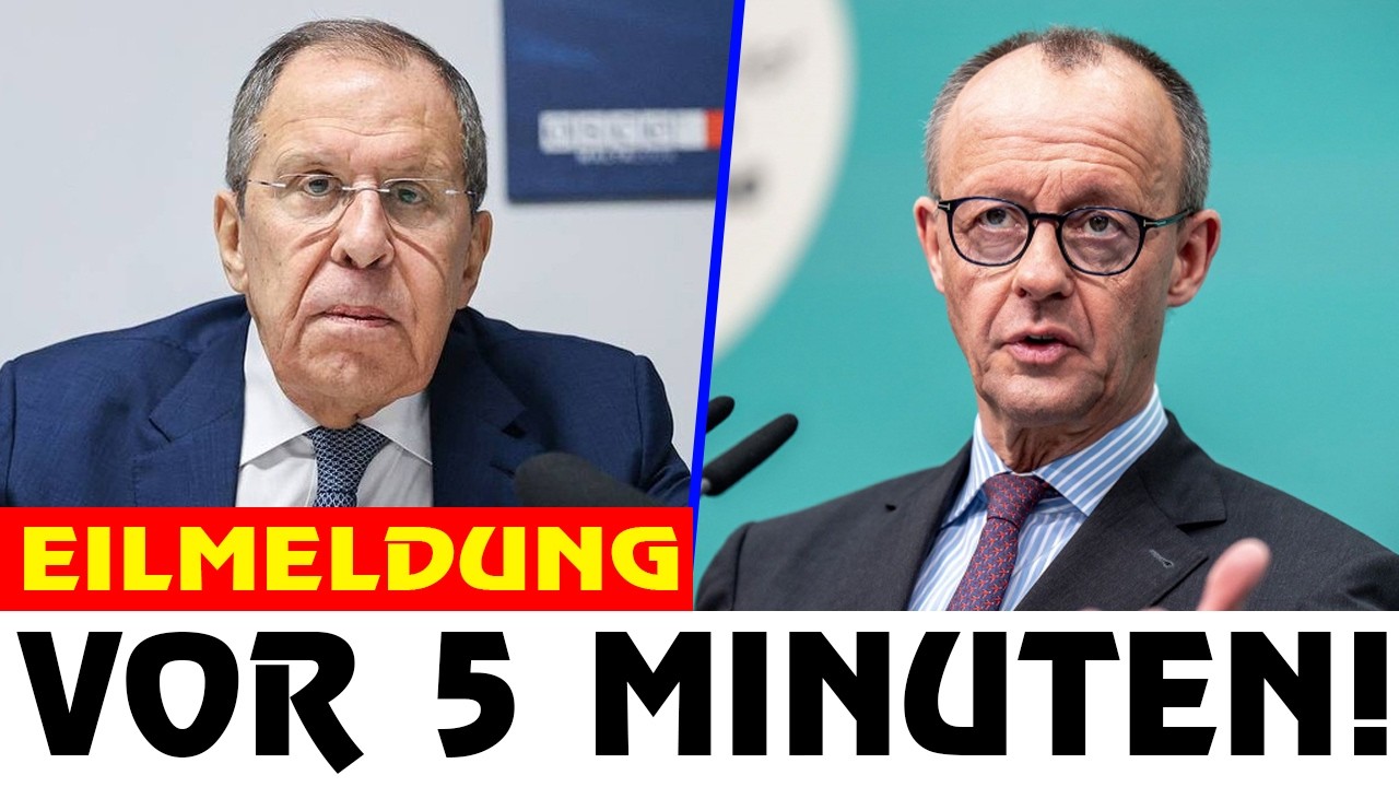 Lawrow entlarvt Merz live vor der Weltpresse – Politisches Erdbeben mit globalen Folgen!
