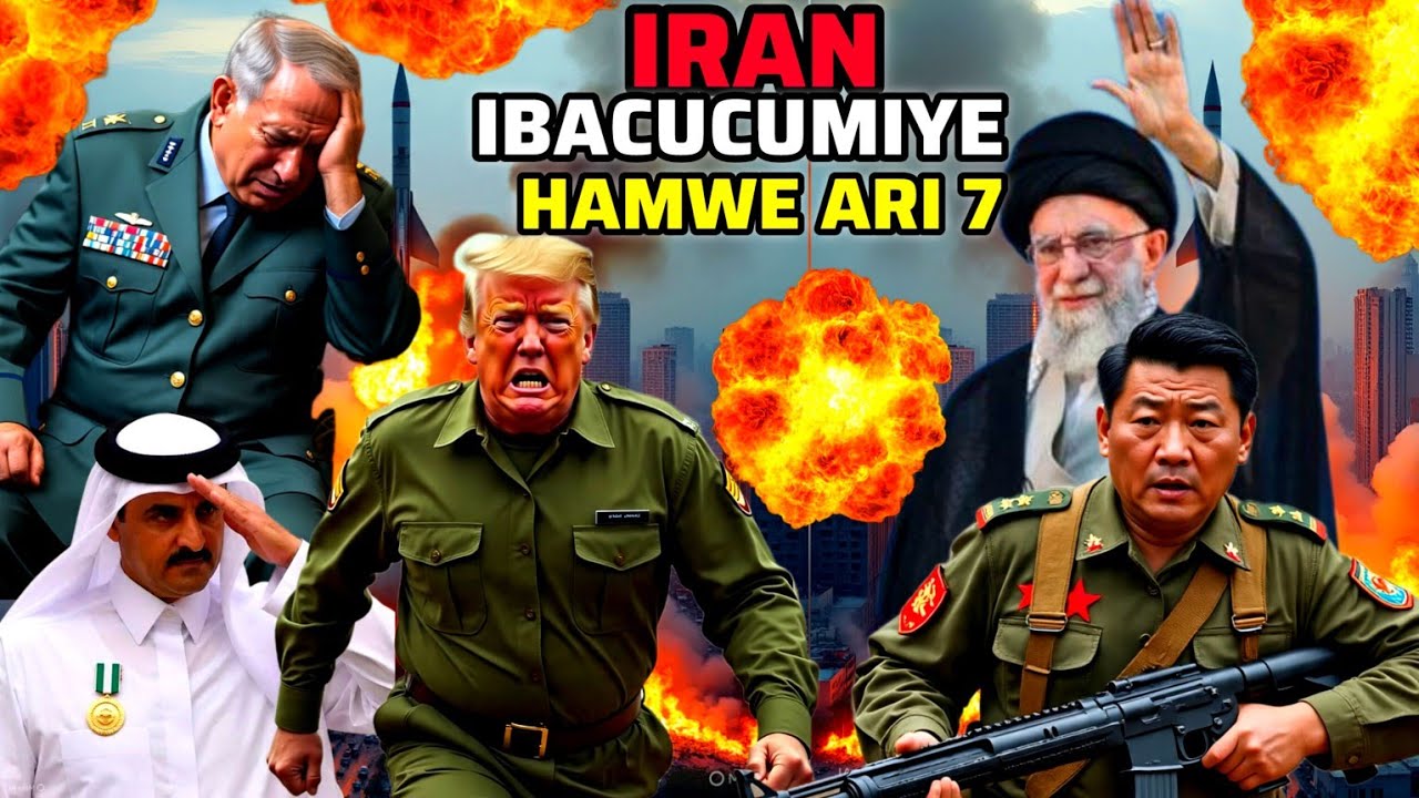 IRI JORO IRAN IKOZE AMABARA🚨BASUTSE IRIMBUKA ICYARIMWE KU BIHUGU 7,IBIGO BYA AMERIKA BIBAYE UMUYONGA