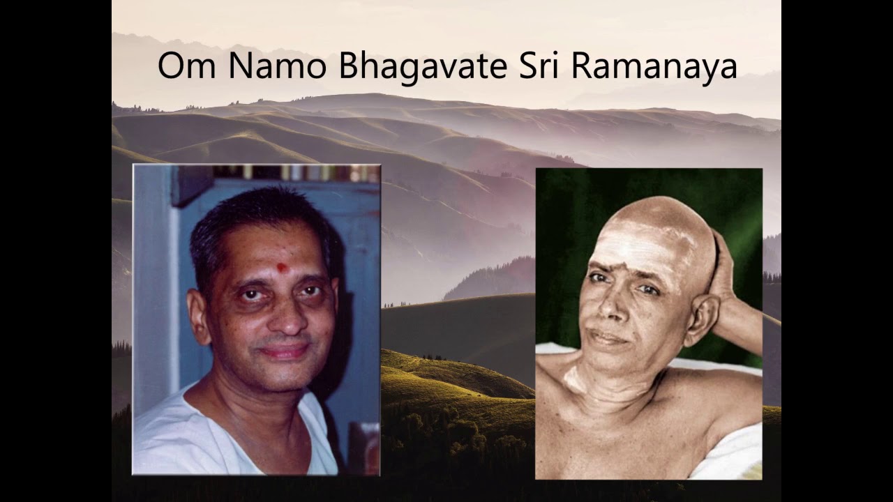 Sadguru Nannagaru narrates the life history of Bhagavan Sri Ramana ...