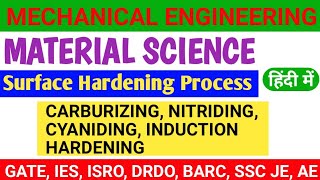 HEAT TREATMENT PROCESS | SURFACE HARDENING | CARBURIZING, NITRIDING, CYANIDING, INDUCTION HARDENING