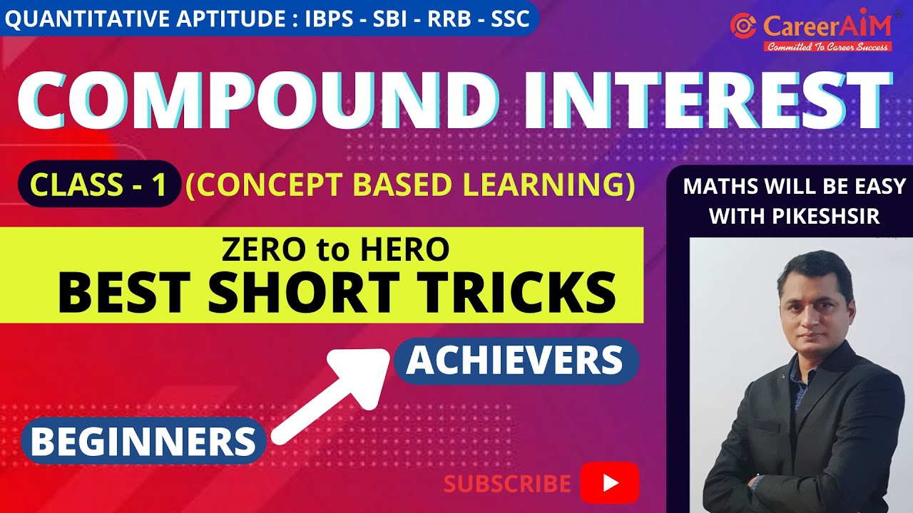 Compound Interest (Class 1) | Basics | Half & Quarterly Interest ...