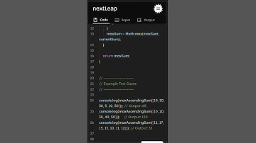 Maximum Sum of Strictly Increasing Subarray | JavaScript Coding Interview Question Explained