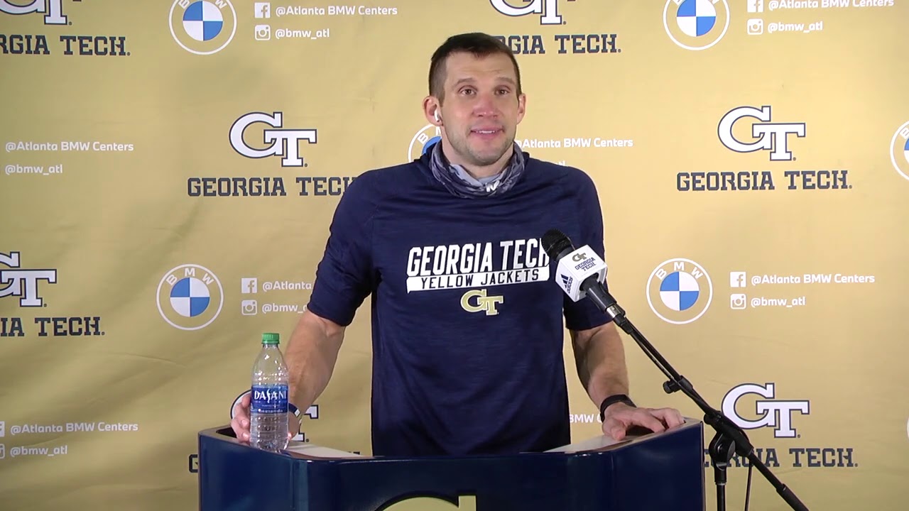 GT Football: #PITTvsGT DC Andrew Thacker Weekly Press Conference - YouTube