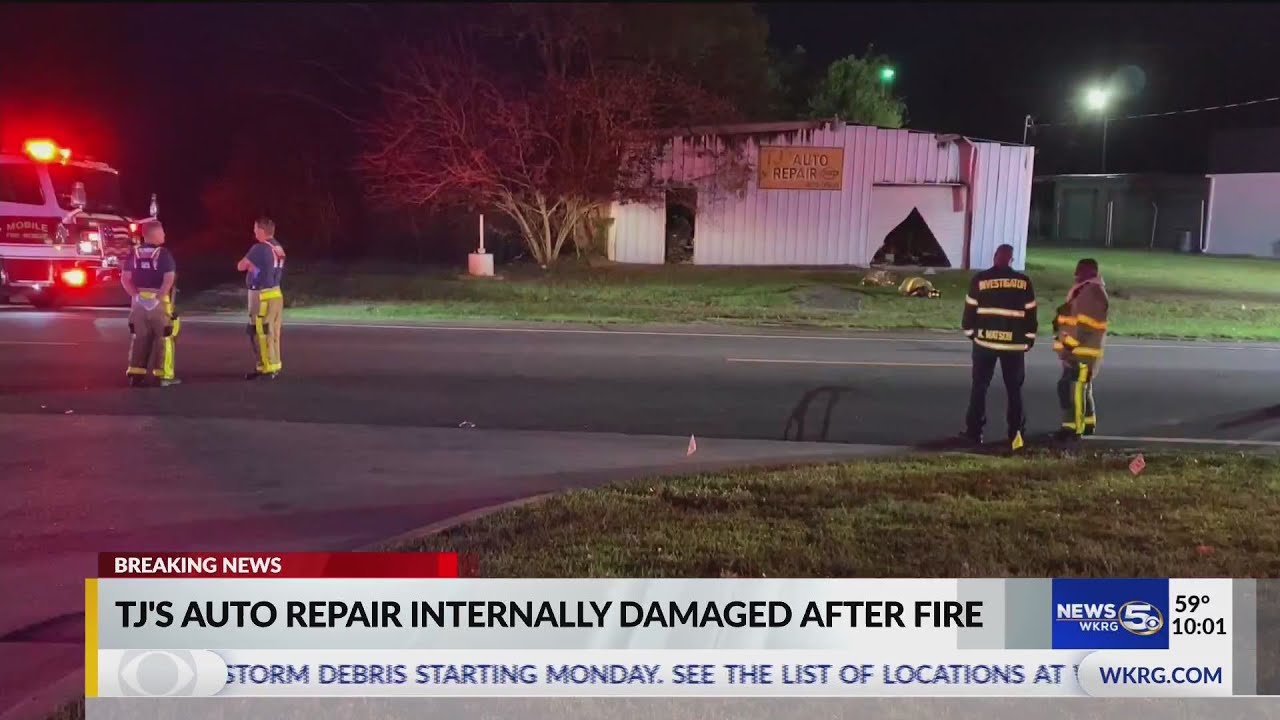 MFRD: Mobile business internally damaged after fire on Halls Mill Road