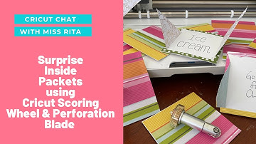 Summer Activity Pull Tabs with Cricut Scoring Wheel & Perforation Blade