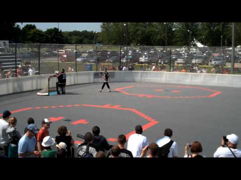 New photos from 2010 here: bit.ly - Some highlights from Kevin Smith's first game with his "Puck U" team at the Walter Gretzky Street Hockey Tournament in Brantford, Ontario, Canada. Puck U lost 7-2 to the Leonardo Reapers.