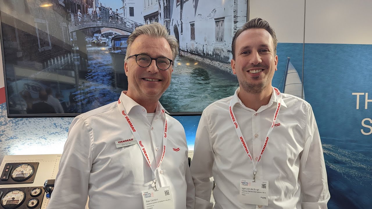 ⁣Interview with Yanmar's Igor van de Burgt and Bas Eerden at METSTRADE 2022