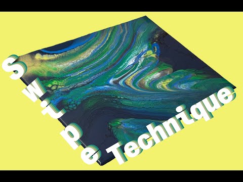 Gorgeous Simple Swipe Painting | June 25 FB Contest