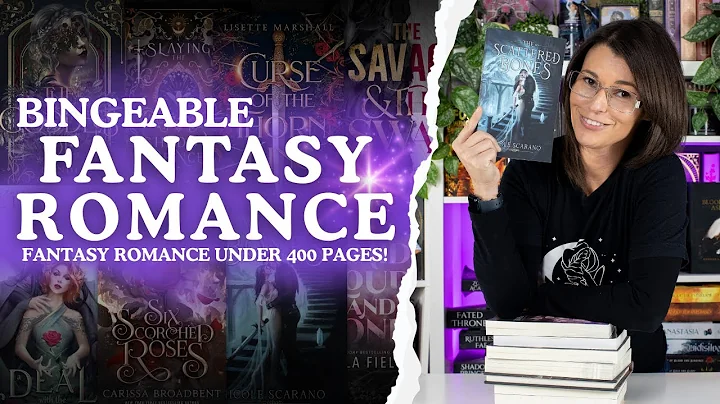Bingeable Fantasy Romance Standalones // Short & Addictive Fantasy Romance Books Under 400 Pages 📖 thumbnail