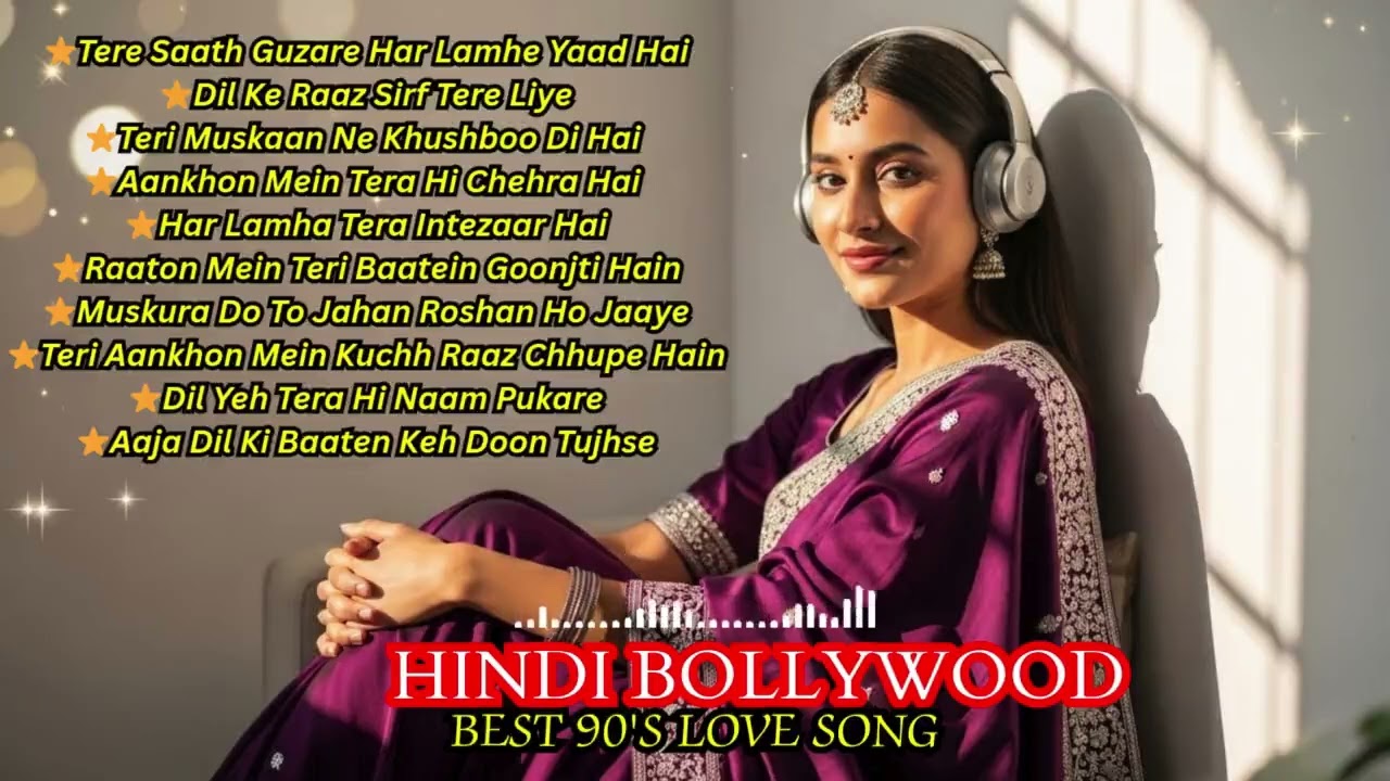 Unforgettable 90s Hindi Romantic Songs – A Refined Mix of Classic Love Melodies