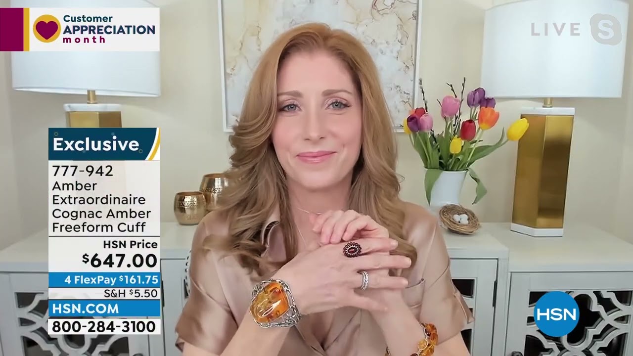 Amber Extraordinaire Sterling Silver Cognac Amber Freefo...