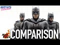 Hot Toys Batman Deluxe Justice League Comparison Video