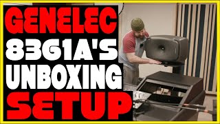 Genelec Flagship 8361as Unboxing And Horizontal Setup With Glmsam