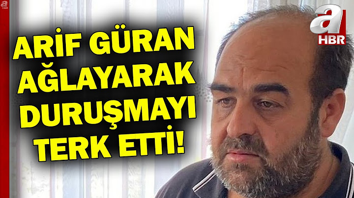Narin Güran Davasında Gergin Anlar! Baba Arif Güran Salonu Terk Etti "Beni Öldürün..." l A Haber