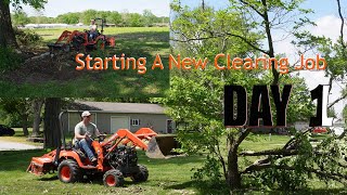 Starting A Clearing Job (day 1)