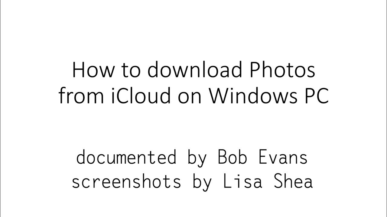 how-to-download-photos-from-apple-icloud-onto-your-windows-pc-youtube