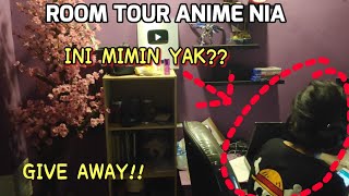 ADA MIMINKAH?? ROOM TOUR STUDIO ANIME NIA
