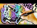 Holographic SIVE SHELL Graffiti Stickers