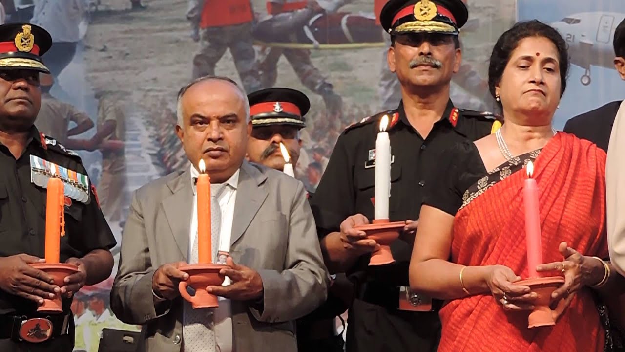 Sainik School Bijapur Smarananjali at Raj Bhavan,Col R Balaji & Shri ...