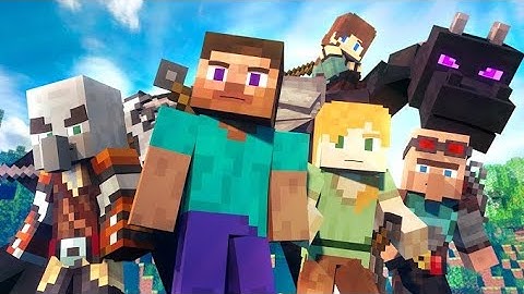 The epic rescue of HEROBRINE - Alex and Steve Life(Minecraft animation)