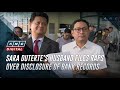 Sara Duterte's husband files raps over disclosure of bank records | ANC