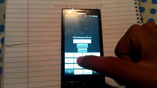 Unlock Sony xperia p