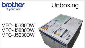 Unboxing the Brother MFC-J5830DW