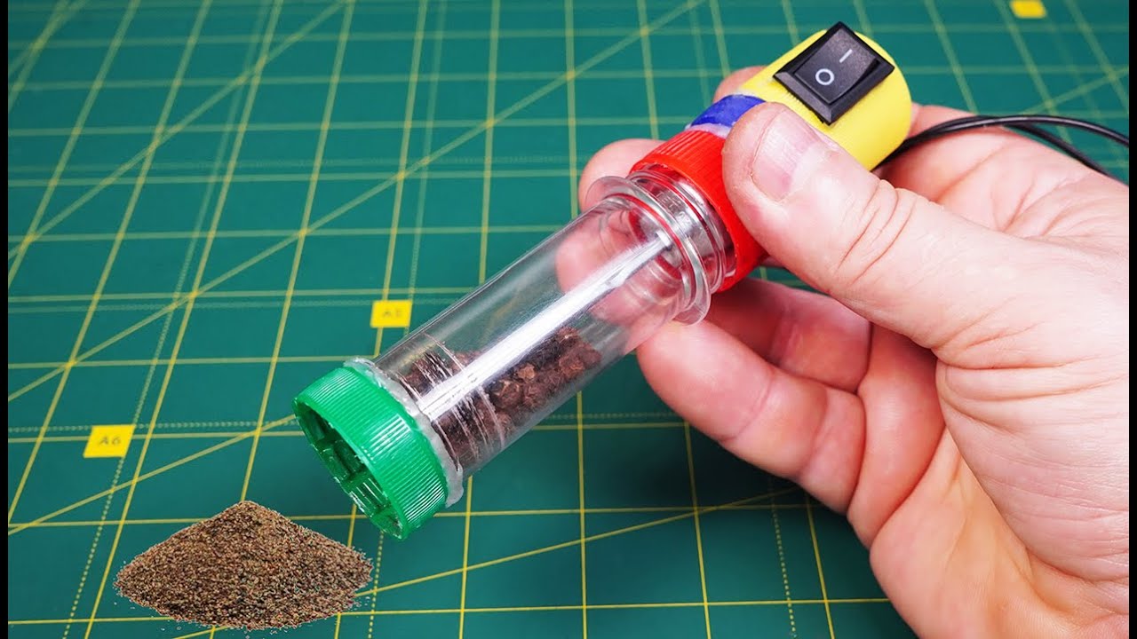 How to make an electric spice grinder