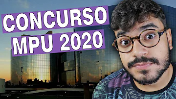 Quais as matérias que caem no concurso do MPU?