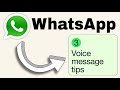 voice message like a pro | whatsapp voice message like a pro