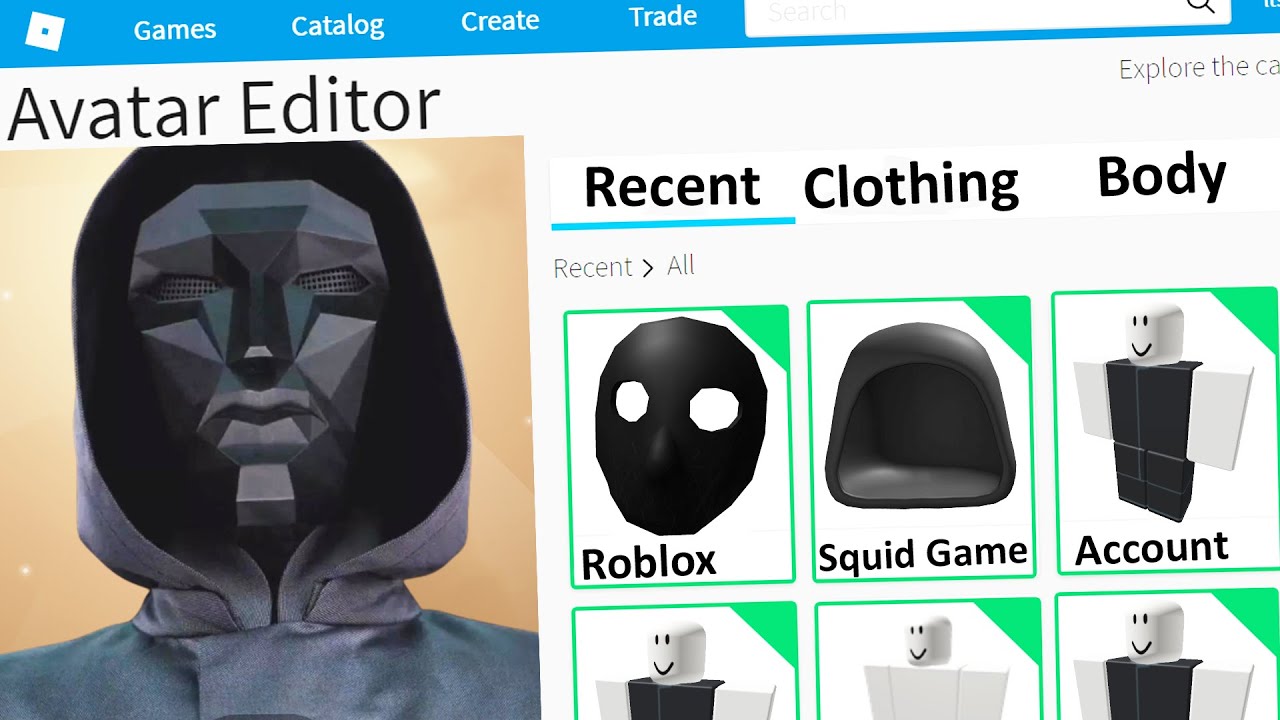 Thú vị hơn bao giờ hết! Hiện nay, bạn có thể tạo một nhân vật đại diện thú vị cho trò chơi Roblox của mình với hình dạng được lấy cảm hứng từ Squid Game. Nhấp vào hình ảnh để xem thêm!