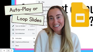 How to Auto-Play or Loop Google Slides Presentation | Google Slides Tips | Teacher Tech Tip