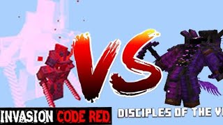 Invasion code red vs disciples of the void team fight
