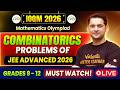 IOQM 2026 Combinatorics Problems of JEE ADVANCED 2026 | Abhay Sir | VOS