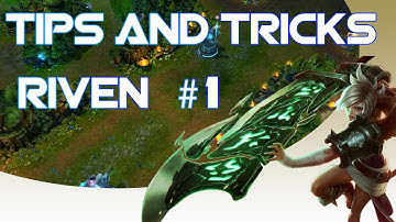 Riven Tips and Tricks - Animation Canceling, Walljumps and "Infinite" Q