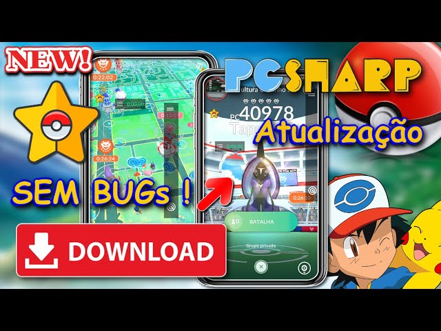 PGSHARP Nova Atualização 1.133.0 Fácil Download Hack FakeGPS JoyStick Para Pokémon  GO Para Android 