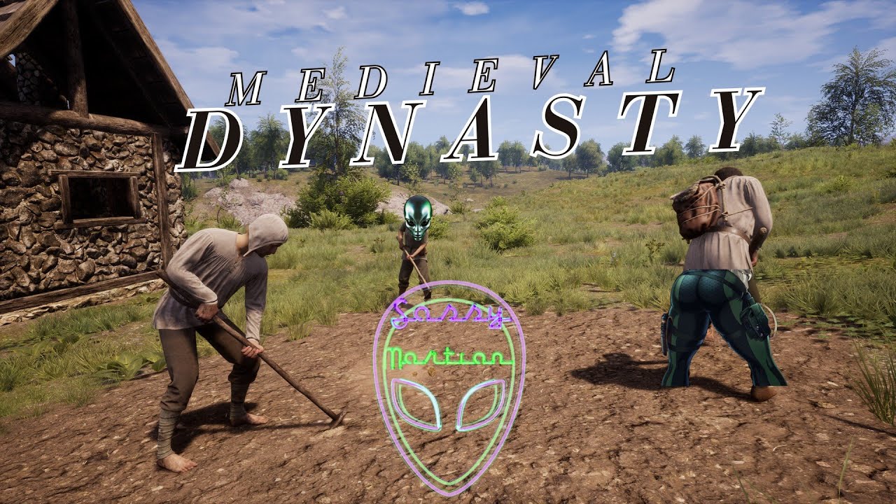 Medieval Dynasty in Vertical LIVE Mode 🎮 Build, Hunt & Survive!