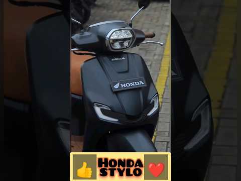 New 2025 Honda Stylo 160 Upcomming In 2025 125cc 160 Hybrid Scooter Cc Scooty Honda Yt 
