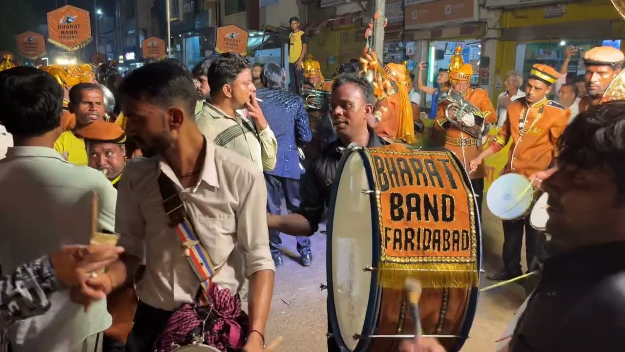 BHARAT BAND FARIDABAD (2024) latest Video 🎷🎺 SONG आख़िर तूमे आना हे ज़ारा देर लगेगी