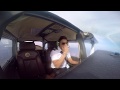 #VFR Chilling and Stressful landing... Cessna 172 MMAN