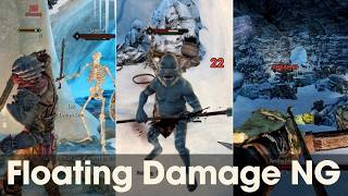 Skyrim's UI Mod for CRPG Style Combat Log & Floating Damage Numbers