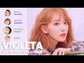 IZ ONE Violeta Line Distribution Lyrics